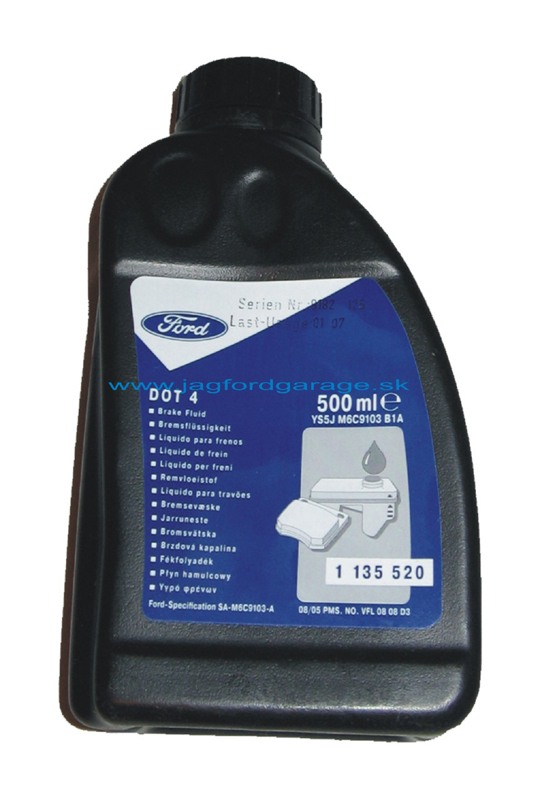 Brzdov� kvapalina DOT-4 Ford 0,5L